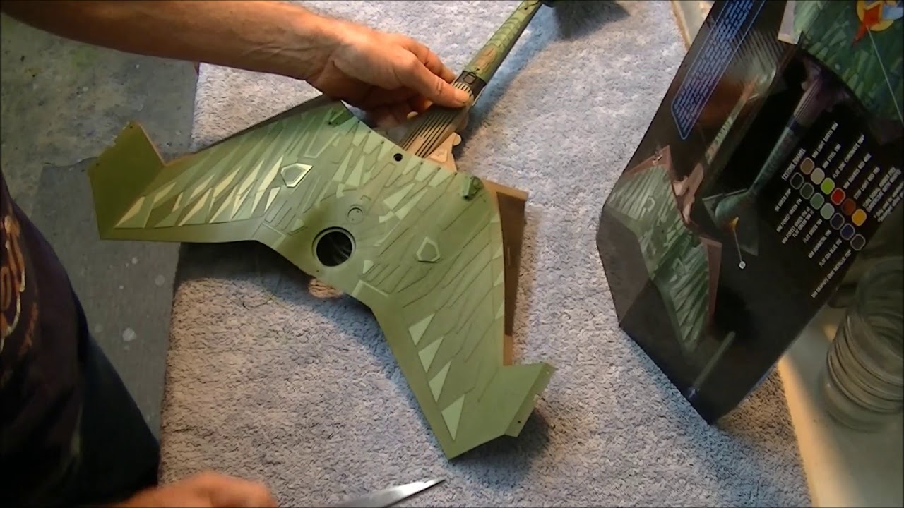 Klingon K'tinga Cruiser 1:350 Scale Model Build Pt 4