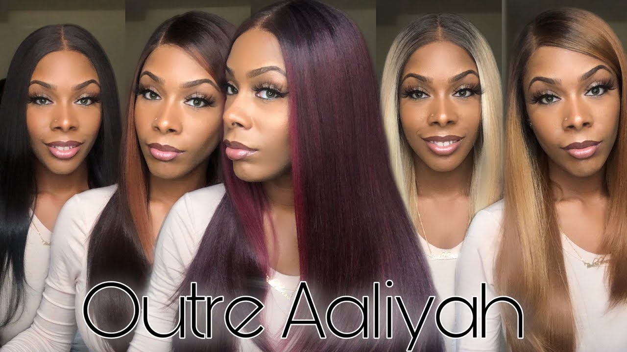 Outre Melted Hairline Synthetic Lace Front Wig - Aaliyah (5 Colors Showcase) | HAIRSOFLY