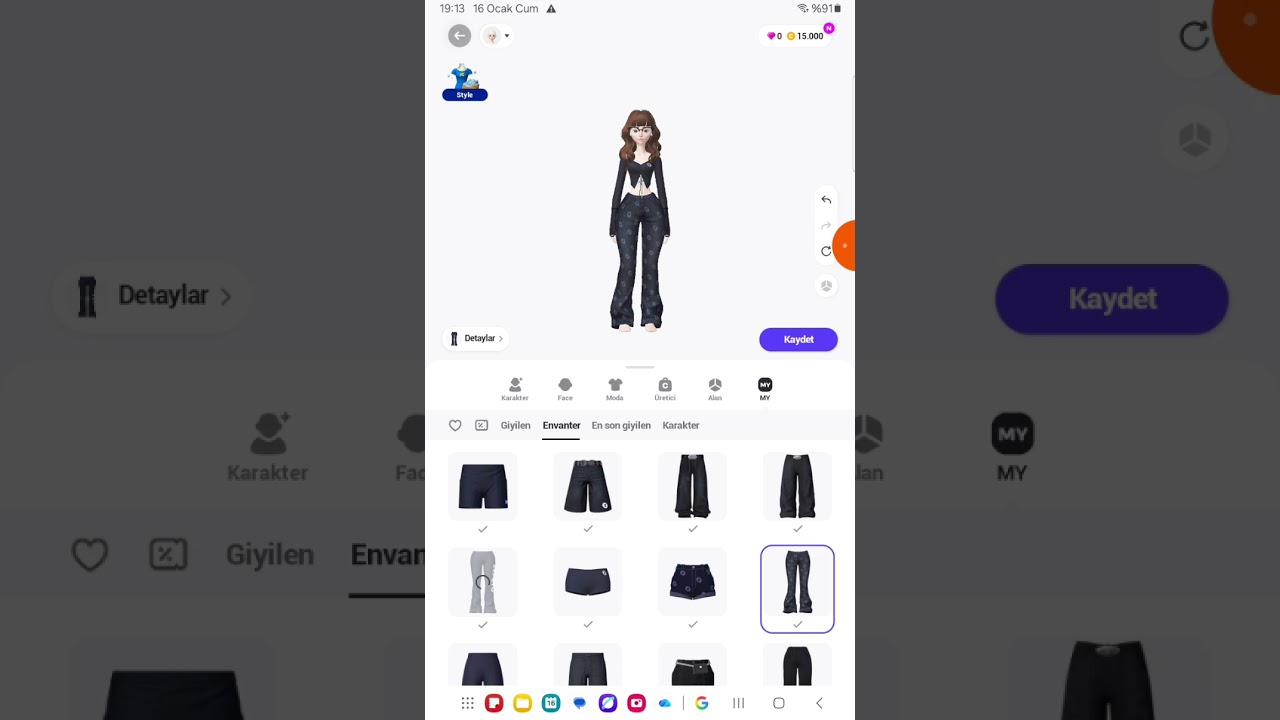  Zebetoda yeni karakterim yapabilirsiniz