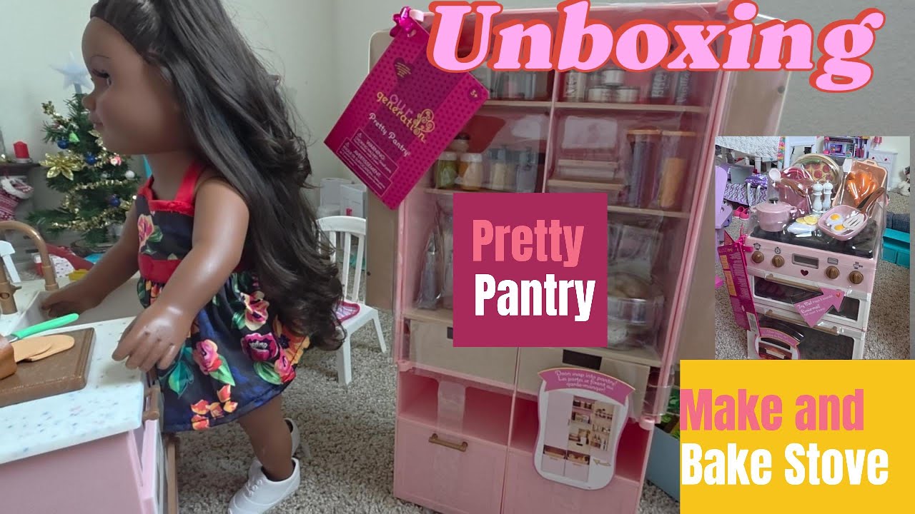 Unboxing Pretty Pantry and Make and Bake Stove