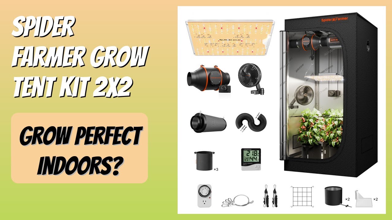 REVIEW (2026): Spider Farmer Grow Tent Kit 2x2. Features