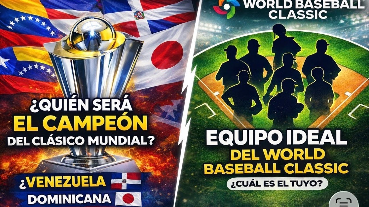 VENEZUELA Y DOMINICANA LISTAS PARA EL DEBUT |  CUAL ES EL EQUIPO IDEAL DEL CLASICO MUNDIAL