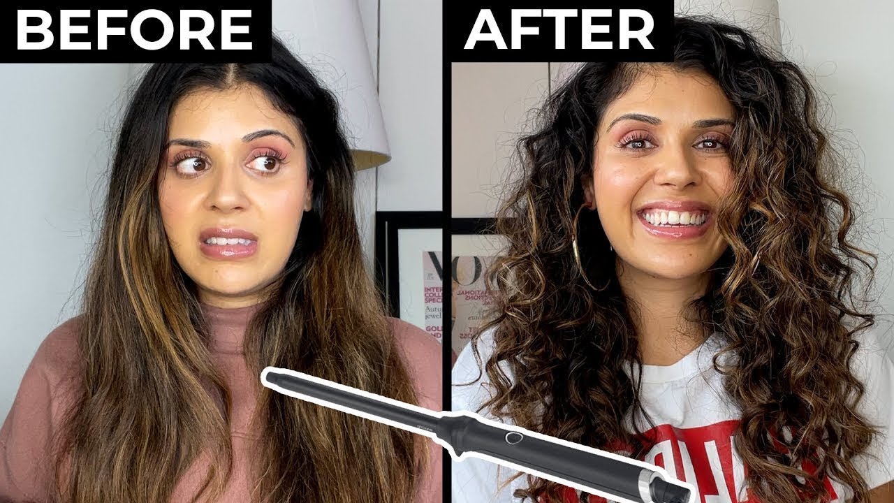 ghd Thin Wand Hair Curler Review & Tutorial