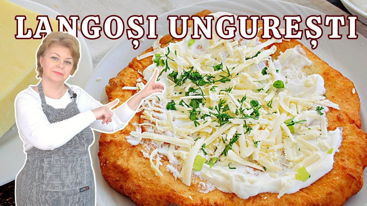 Reteta langosi unguresti pufosi cu branza si smantana