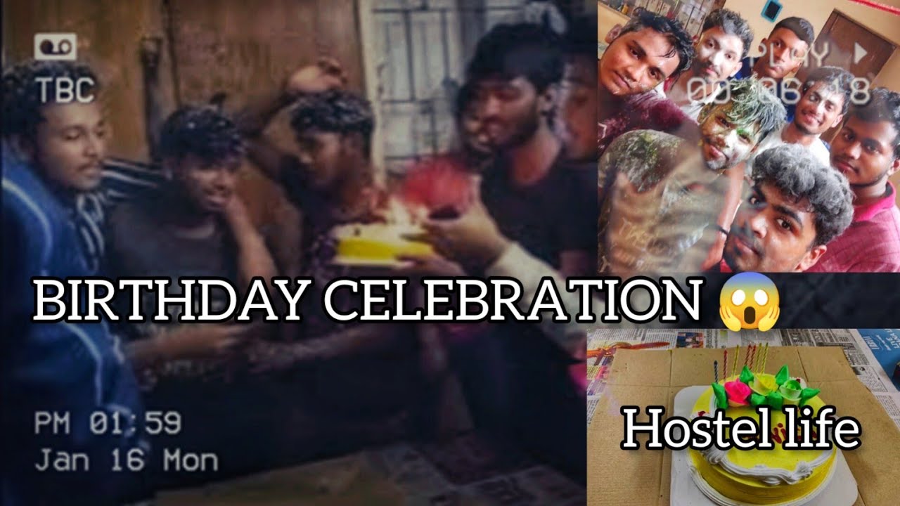 BIRTHDAY CELEBRATION IN BOYS HOSTEL !! HOSTEL LIFE #birthdaycelebration #svnirtar #hostellife