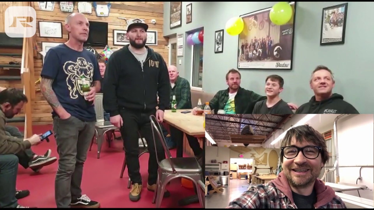 Rob's Surprise Session at The Ramp House | 50th Birthday | BMX JAM