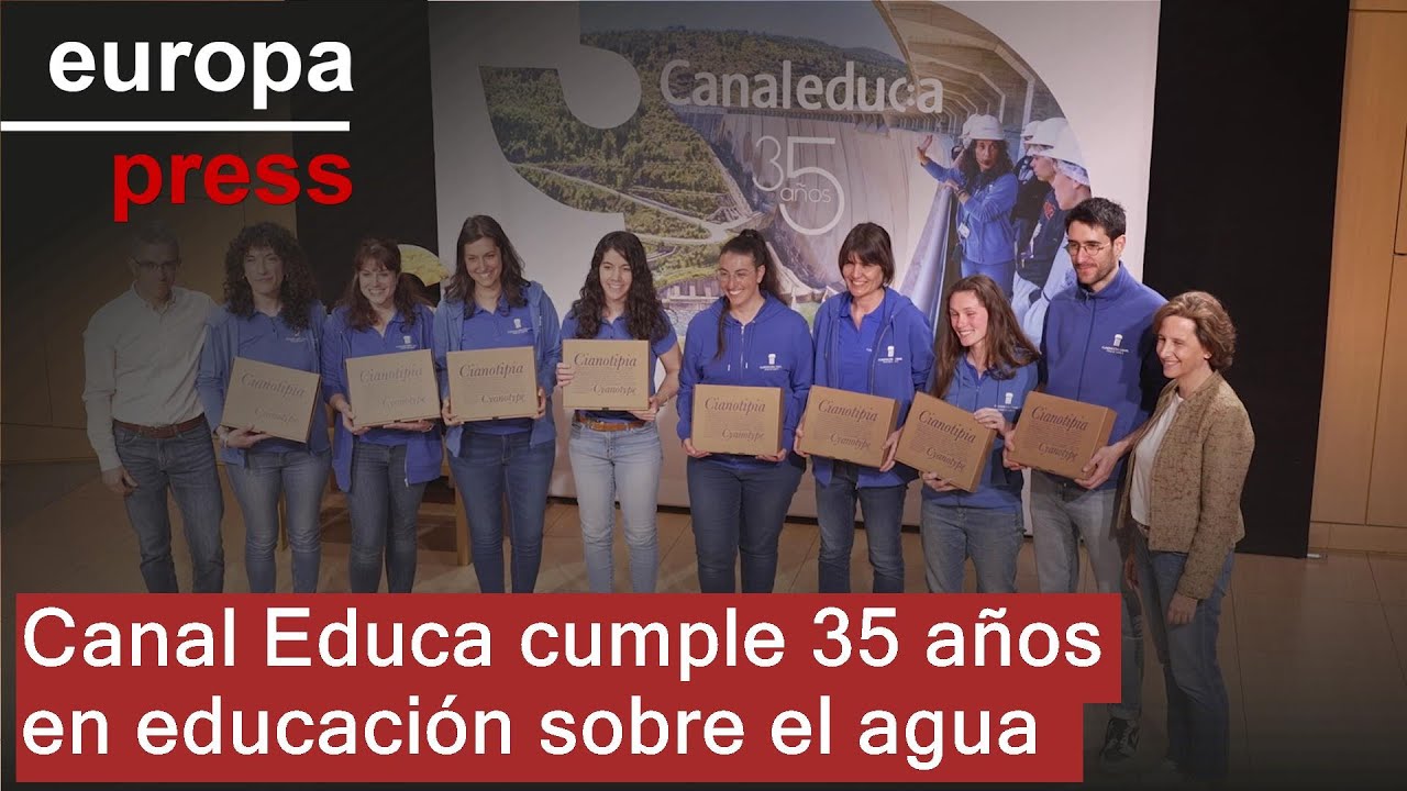 Canal Educa celebra 35 años formando escolares madrileños en el uso sostenible del agua