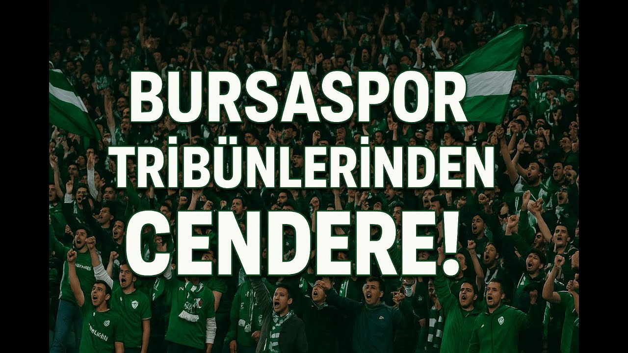 CENDERE COŞKUSU 🐊 Bursaspor Tribünleri Teksas Ateşi! 🔥