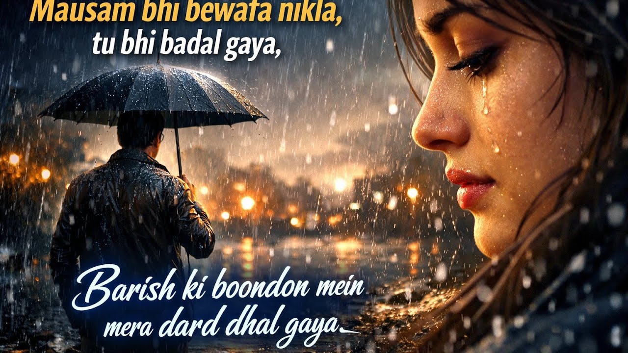 Mausam bhi bewafa nikala ! tum bhi badal gaya ( new official song video/ Hindi Bollywood songs