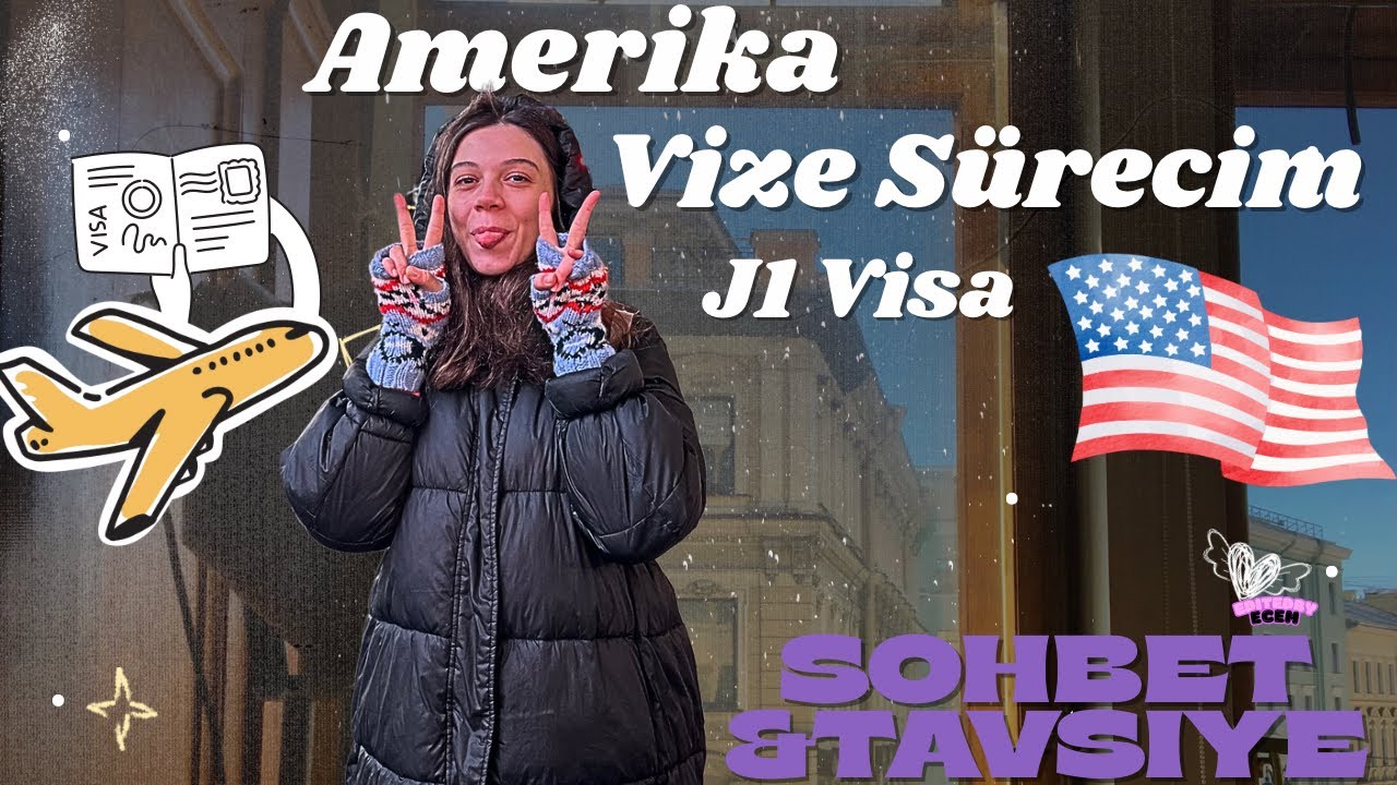 Amerika Vize Sürecim 🇺🇸 J-1  Visa (tüm detayları ile anlattım) | PART-4