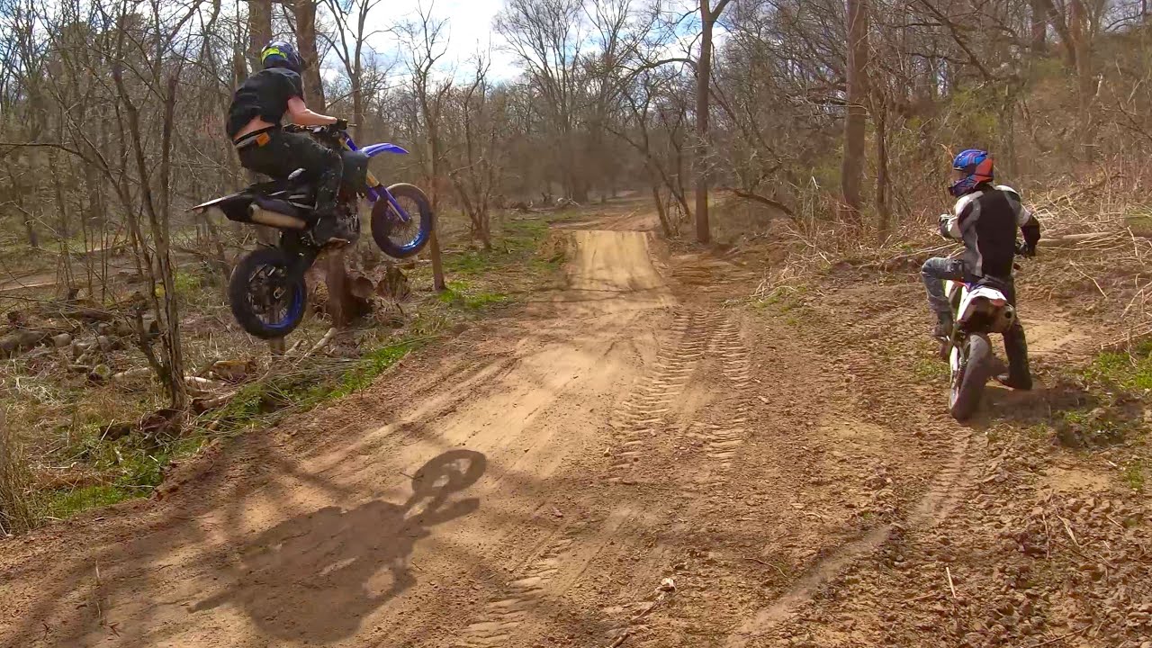 Supermoto on motocross track 🔥🔥🔥
