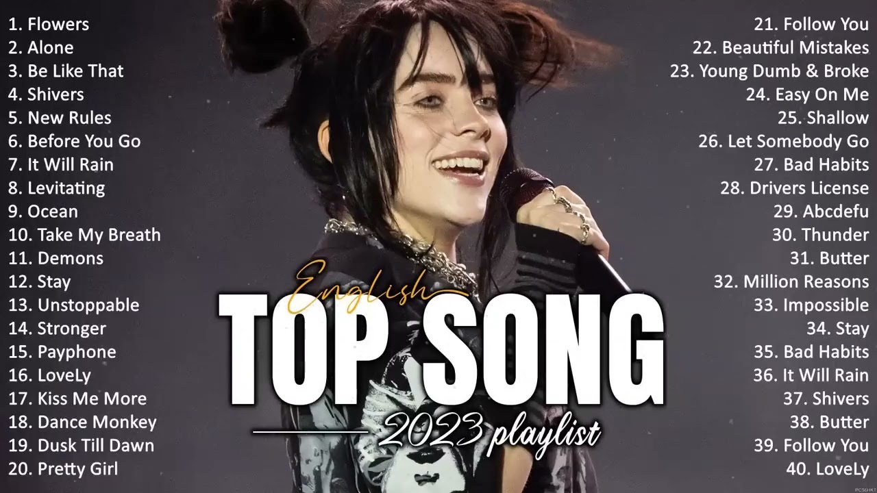 Top Songs 2023 💕 Ed Sheeran, Shawn Mendes, Sia, Bruno Mars, ZAYN, Tones And I, Clean Bandit 