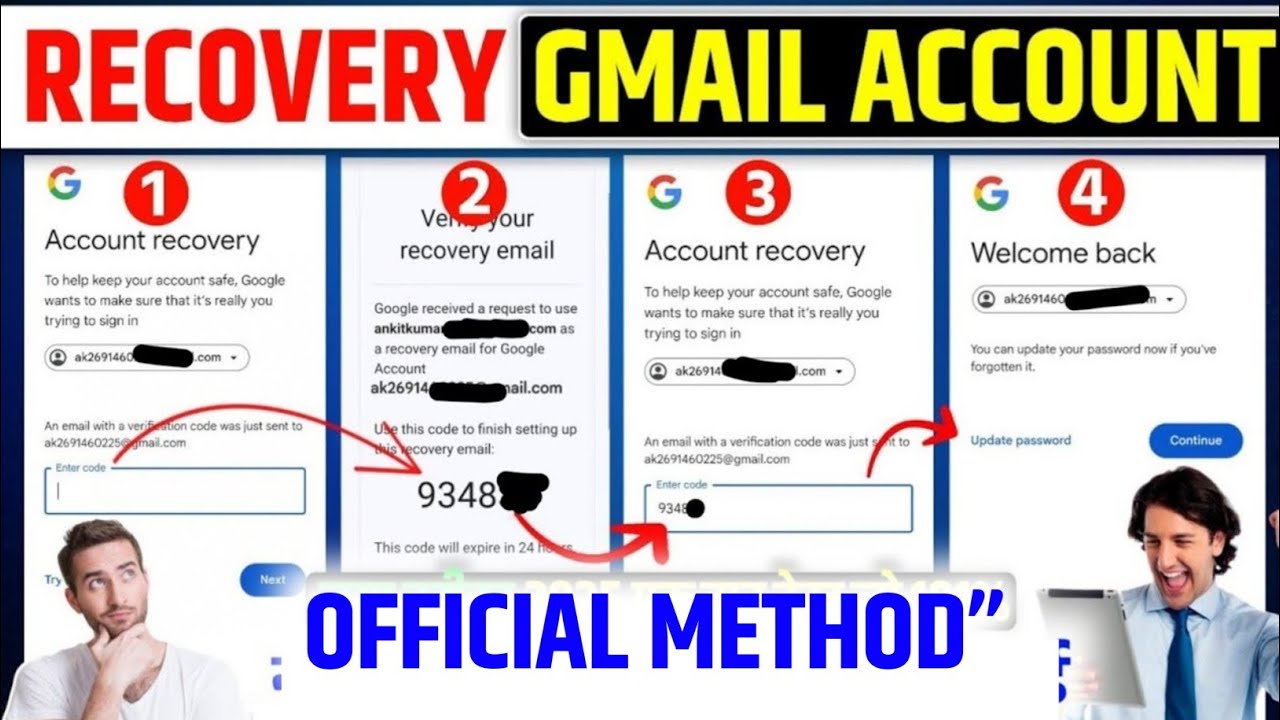 सिर्फ 8 मिनट में 🔥 gmail account recovery kaise kare || Gmail account recovery 2025 || recover gmail