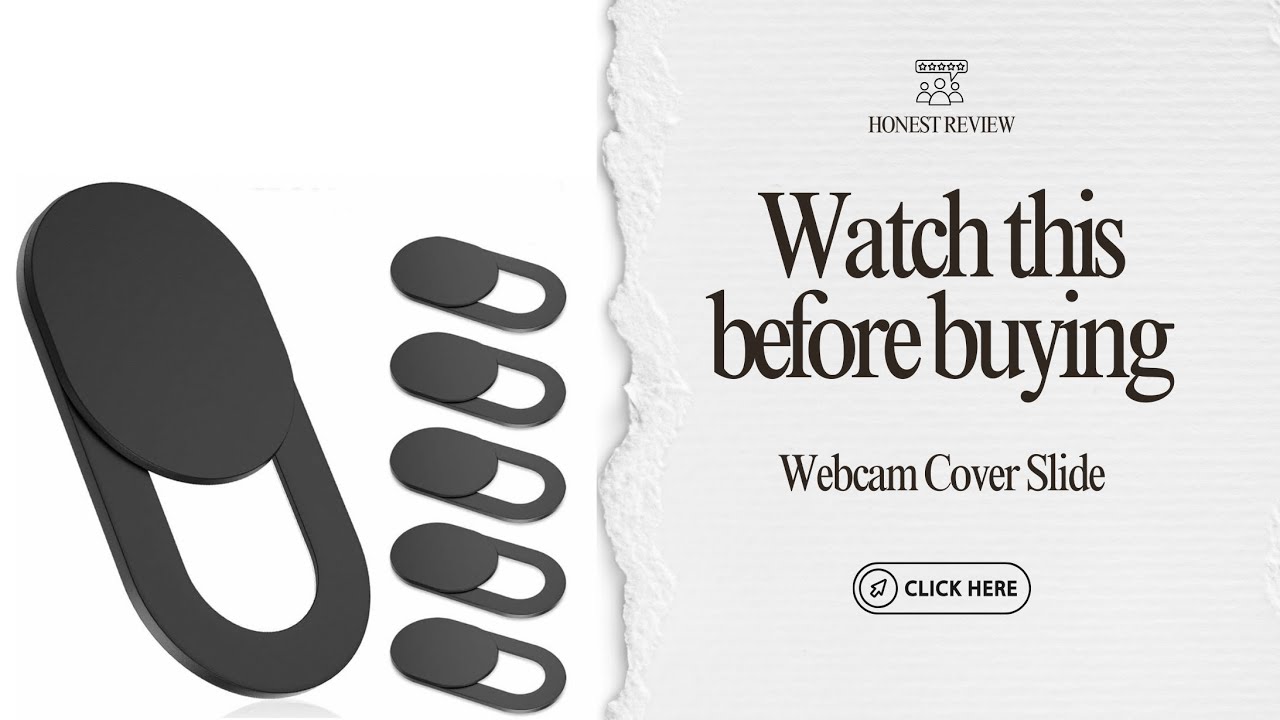 Review and Demo: Webcam Cover Slide