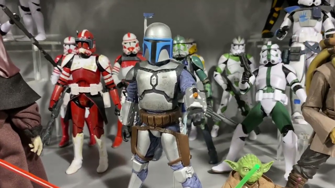 Star Wars Black Series Collector Display walkthrough! 2025 update! The collection strikes back!