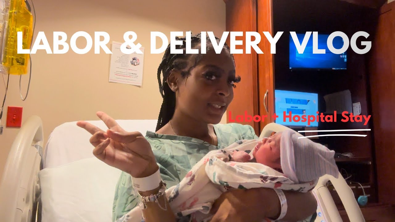 - LABOR AND DELIVERY VLOG👩🏾‍🍼🩵 | *Real and Raw