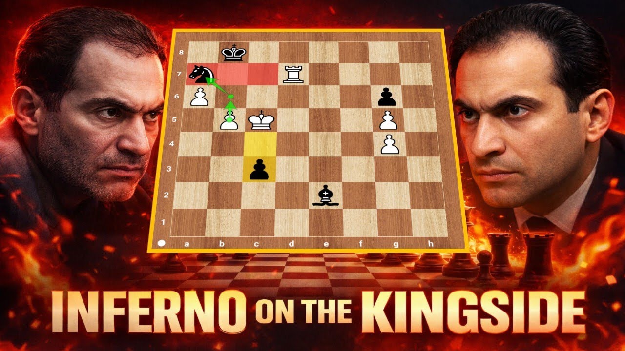 Inferno on the Kingside: Tal’s Sacrifice Ignites a Forced Mate Without Mercy