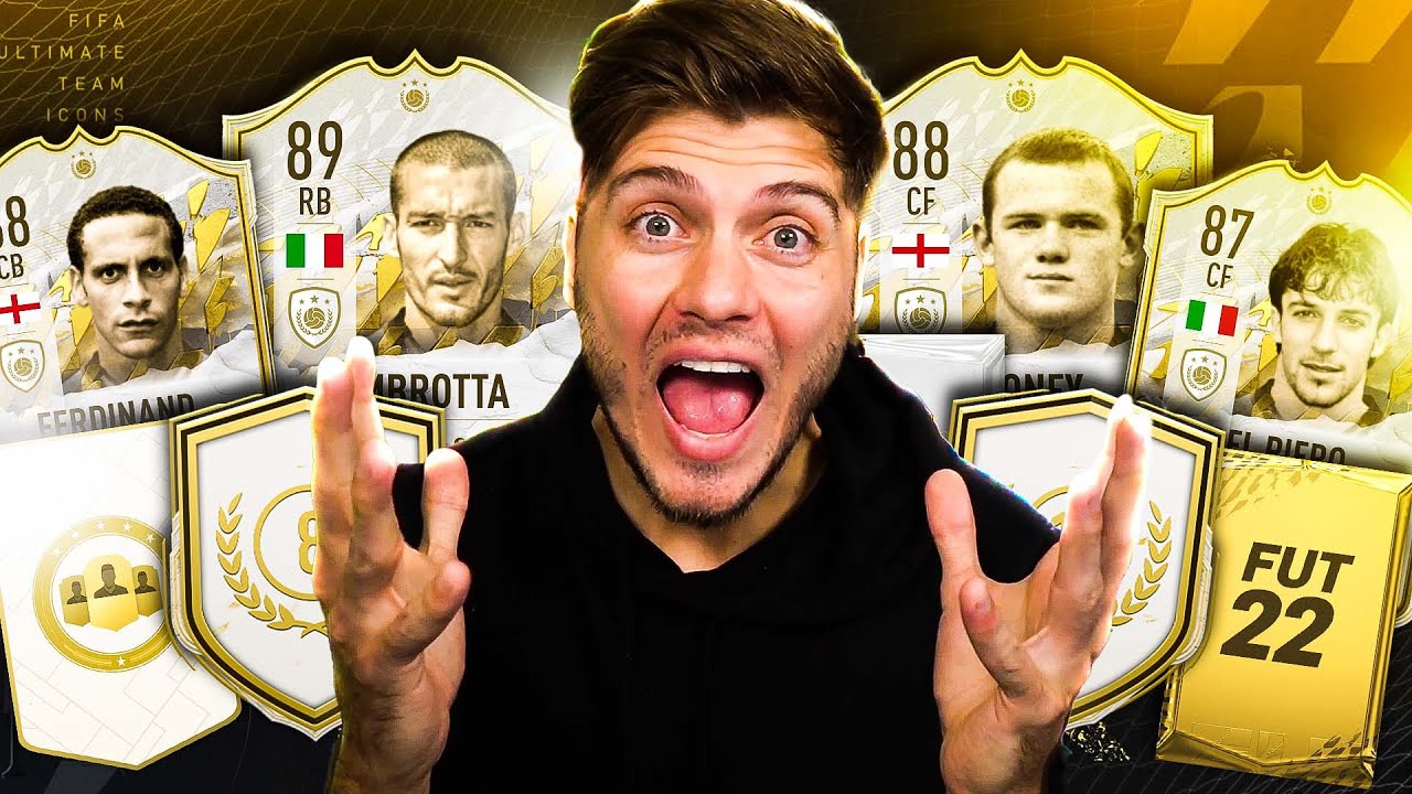 the FIFA 22 Icon Swaps I WILL COMPLETING