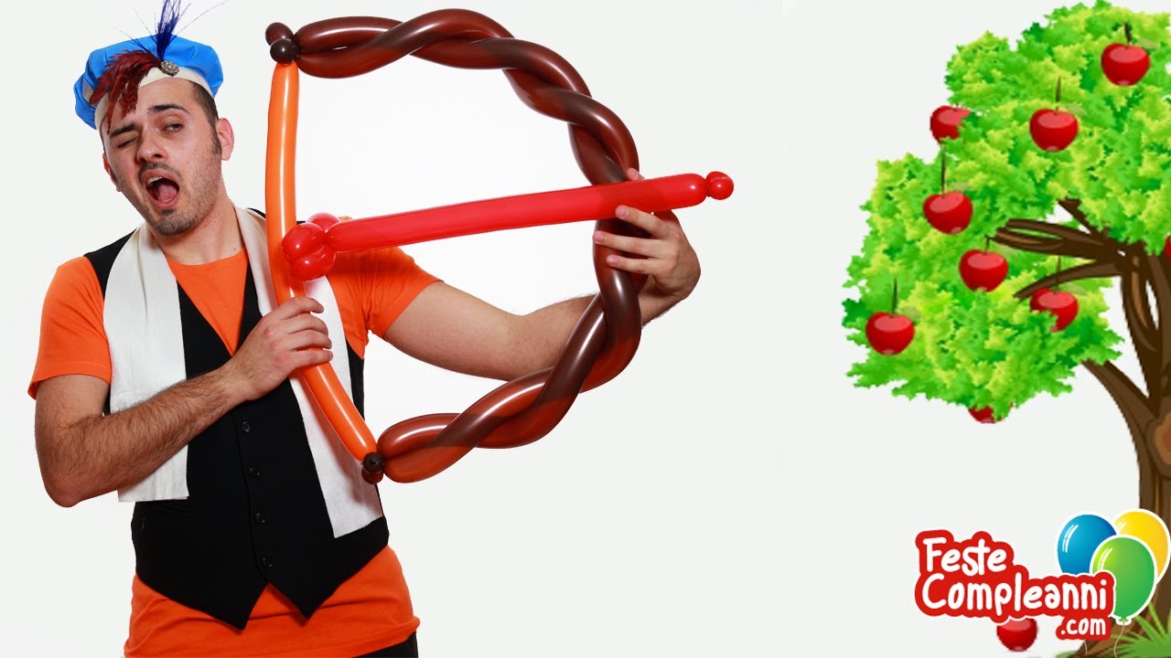 Palloncini Modellabili Arco e Freccia - Tutorial Balloon Art