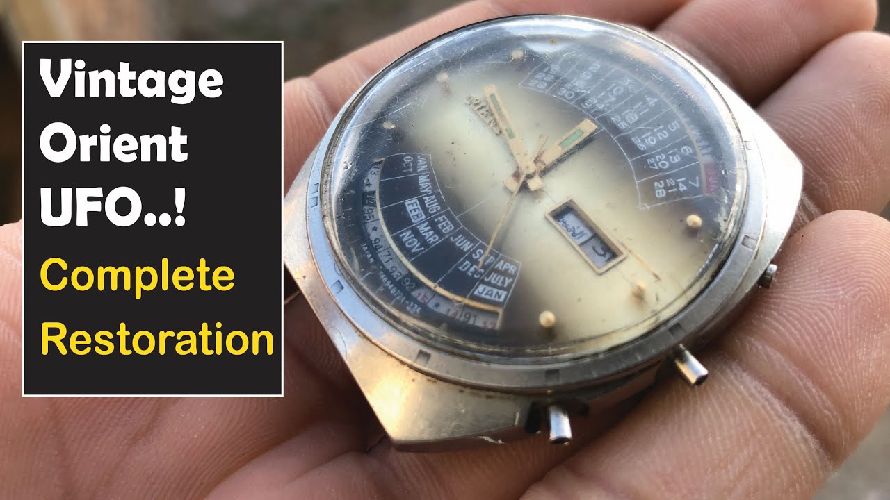Restoration of Vintage Orient Perpetual Calendar Watch | Caliber 4694