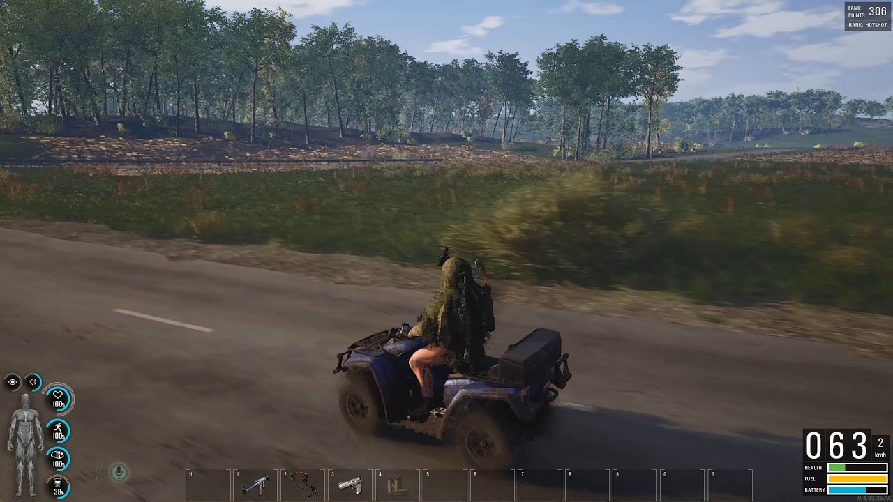 SCUM the unfortunate adventure to find an atv!