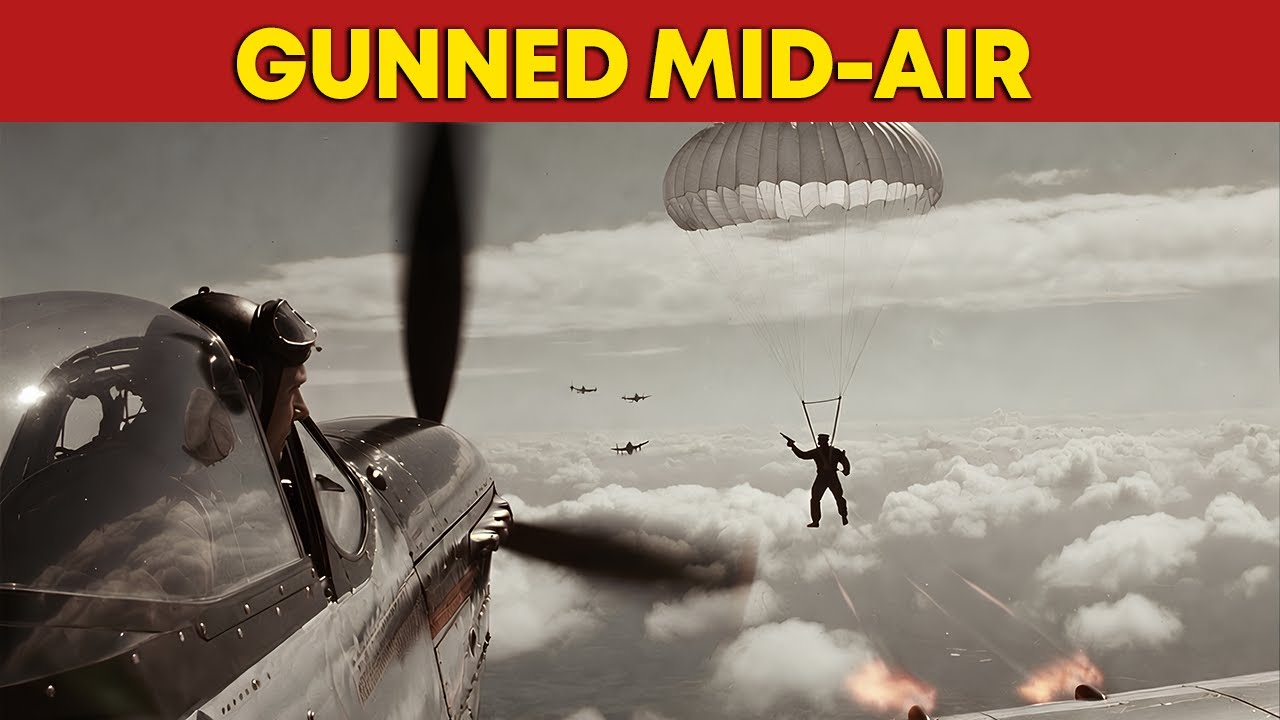 The P-51 Mustang Pilot Who Shot a Man in a Parachute – The Dark Truth of WWII Air Combat