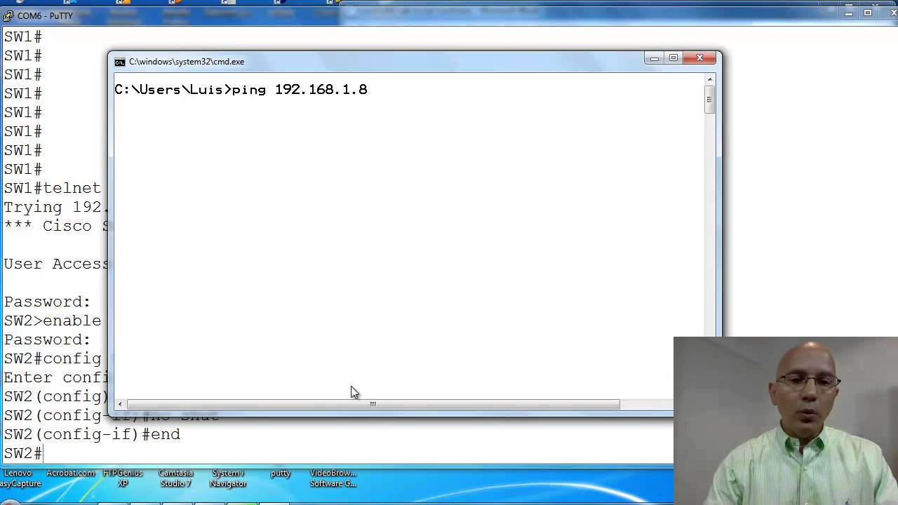 CS071 12.25 VLAN - Lab Dos PCs en VLAN diferentes