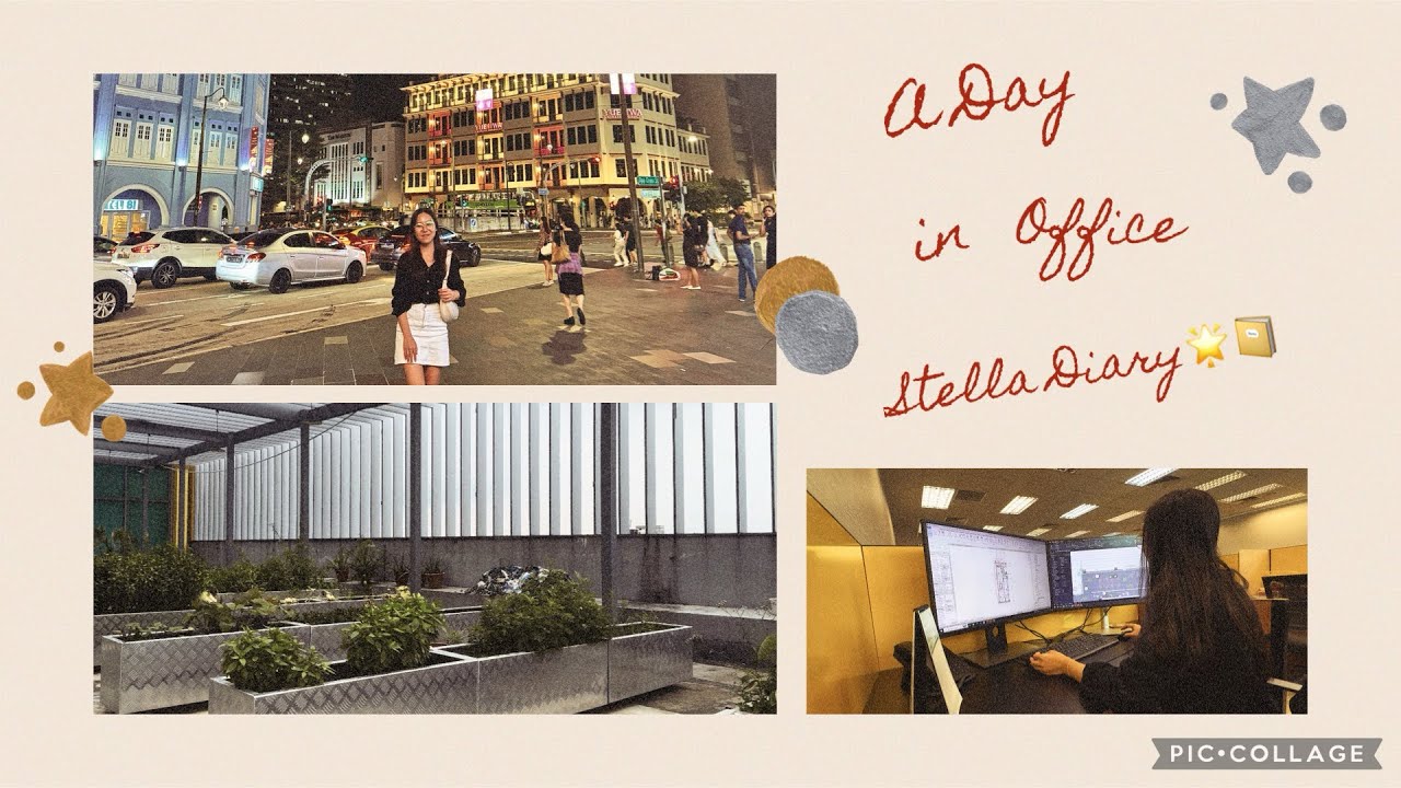 A Day at Office as BIM Modeler:Part2📔🌟👩‍💻 #singapore #dailyvlog #officelife