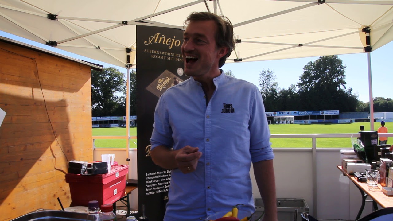 Hans Jürgen von Singold Whisky & Hans Jürgen Gin absolviert die ALS Pepper Challenge