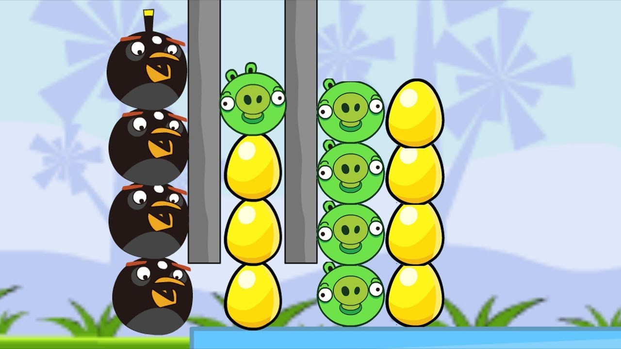 Angry Birds Bomb - BOMBER BIRD BLAST OUT ALL PIGGIES TO RESCUE GOLDEN EGG!
