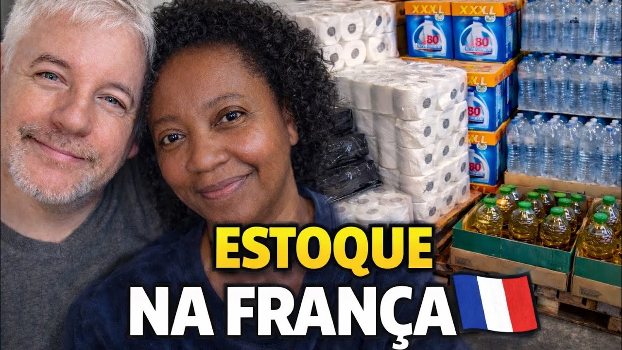 Nossa vida real na França: compras da semana, faxina e rotina de casal