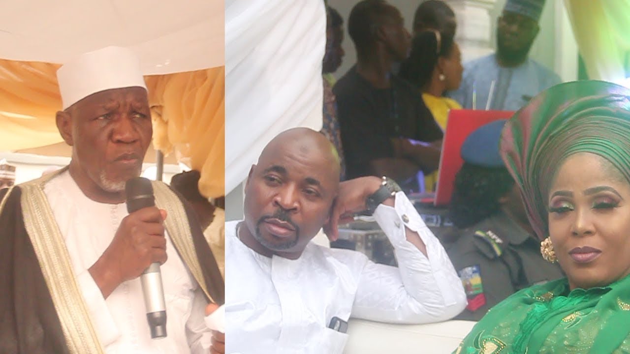 LISTEN TO WHAT MUYIDEEN BELLO SAID AS HE WITNESSED THE HOUSE WARMING OF MC OLUOMO 2ND WIFE