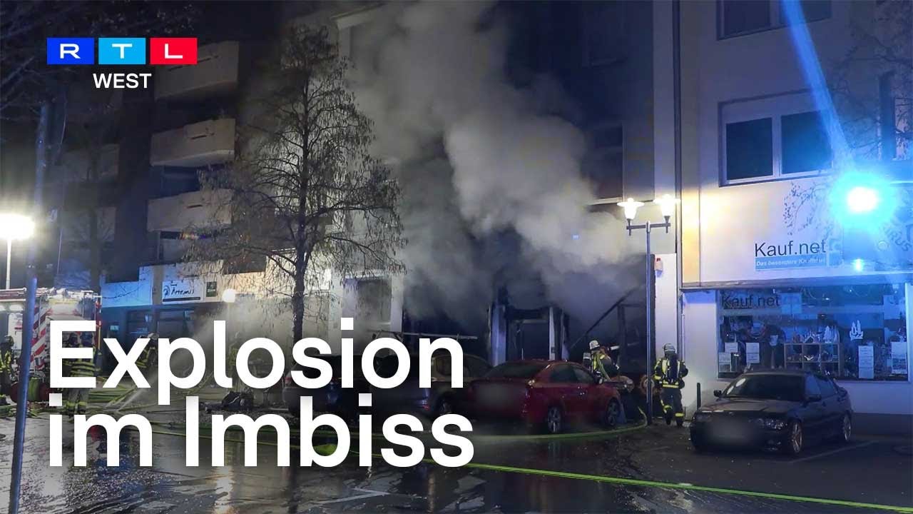 Explosion bei Hähnchen-Imbiss in Gladbeck | RTL WEST