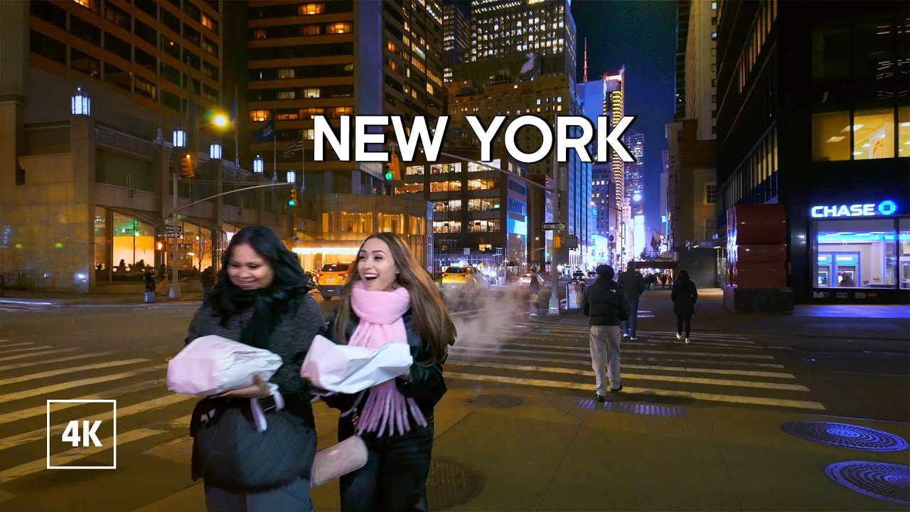 IRL New York Evening Walk in Manhattan March 2026