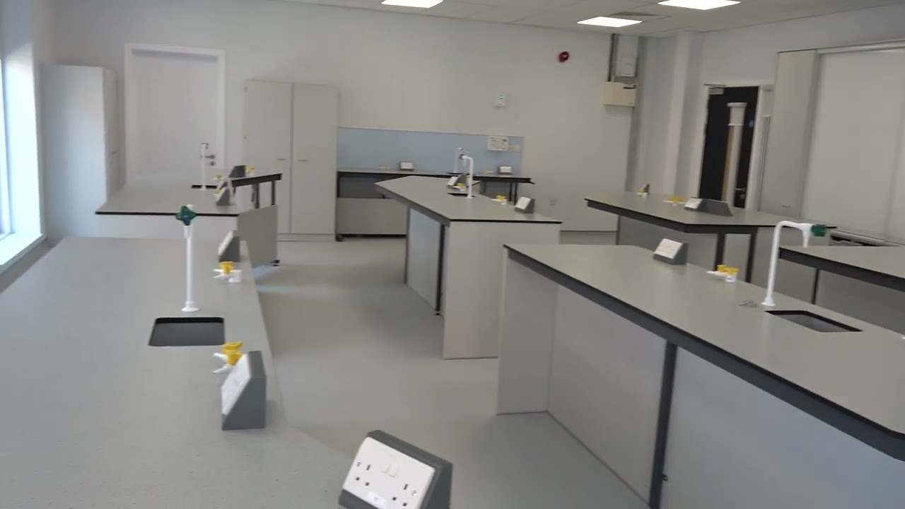 A sneak peak inside our brand-new Sunbury Science building!