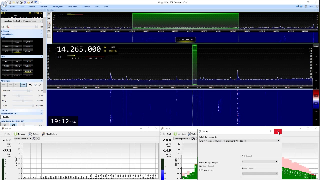 Ham Radio K1GMM...Friture Spectrum Analyzer!