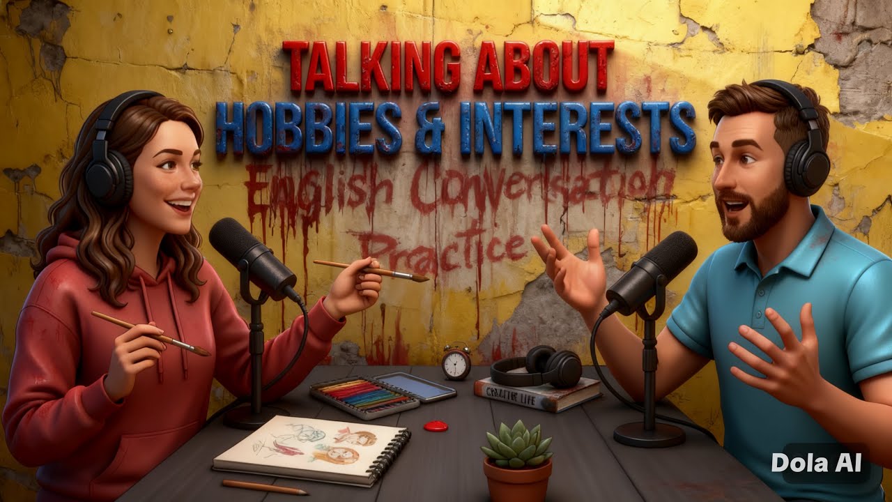 Can’t Talk About Your Hobbies in English? Say This Instead.(English Practicing Podcast)