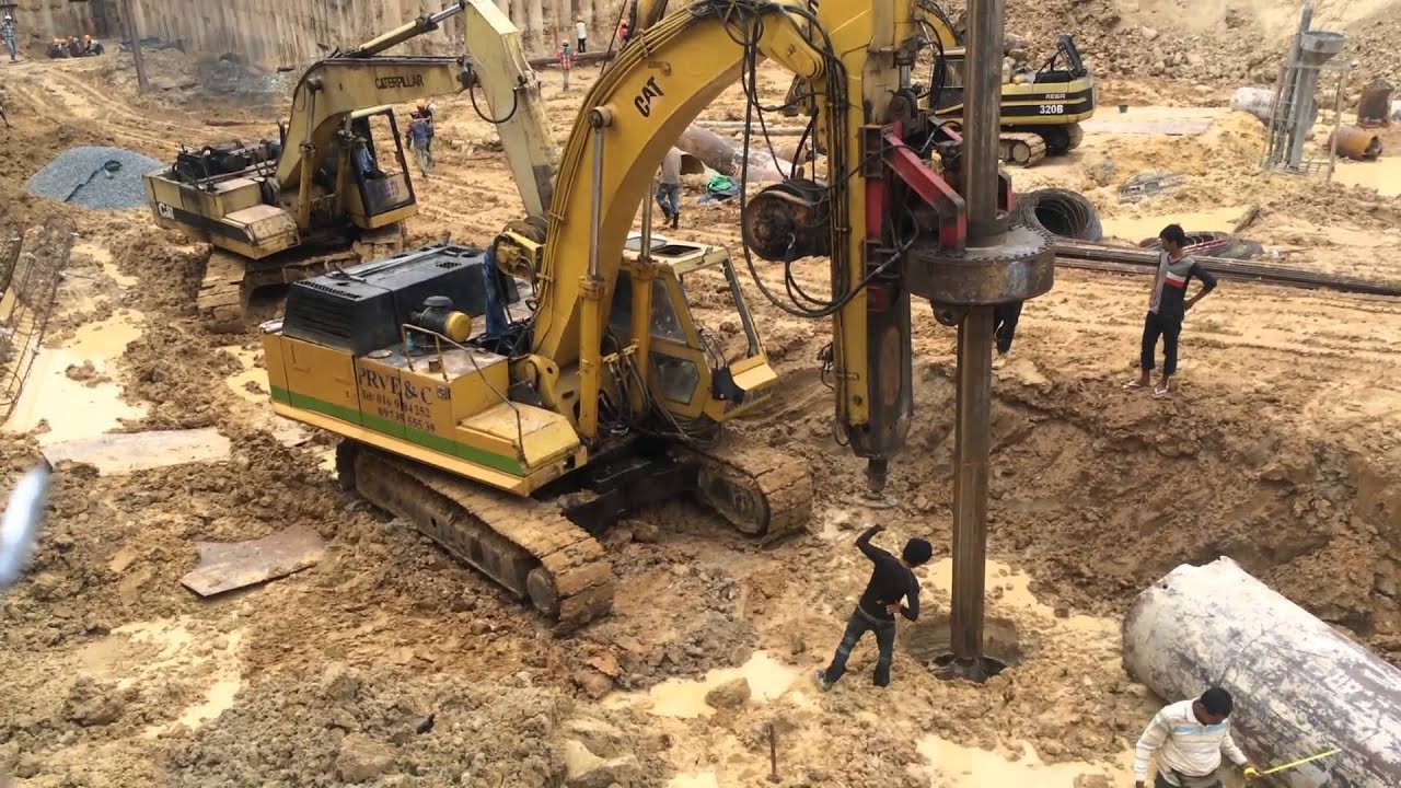 bore pile activity