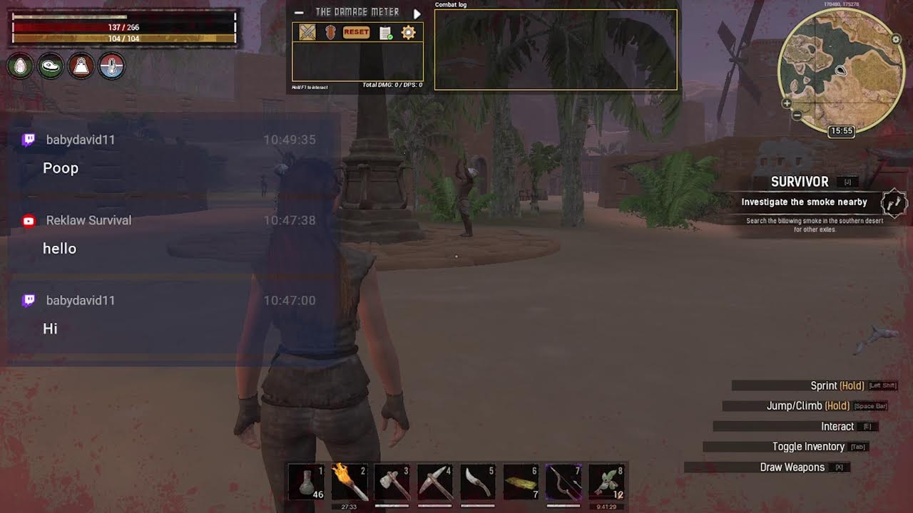 Conan exiles with savage wilds mod testing a different server