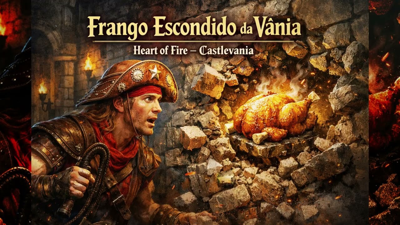 FRANGO ESCONDIDO DA VÂNIA - CASTLEVANIA 1 HEART OF FIRE - FORRÓ TRIBUTE