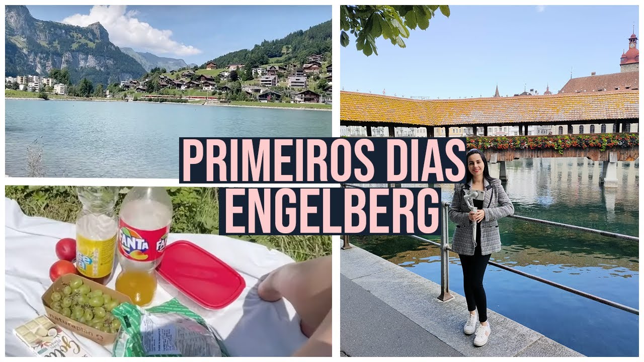 Estamos morando no meio dos Alpes! - Primeiros dias em Engelberg