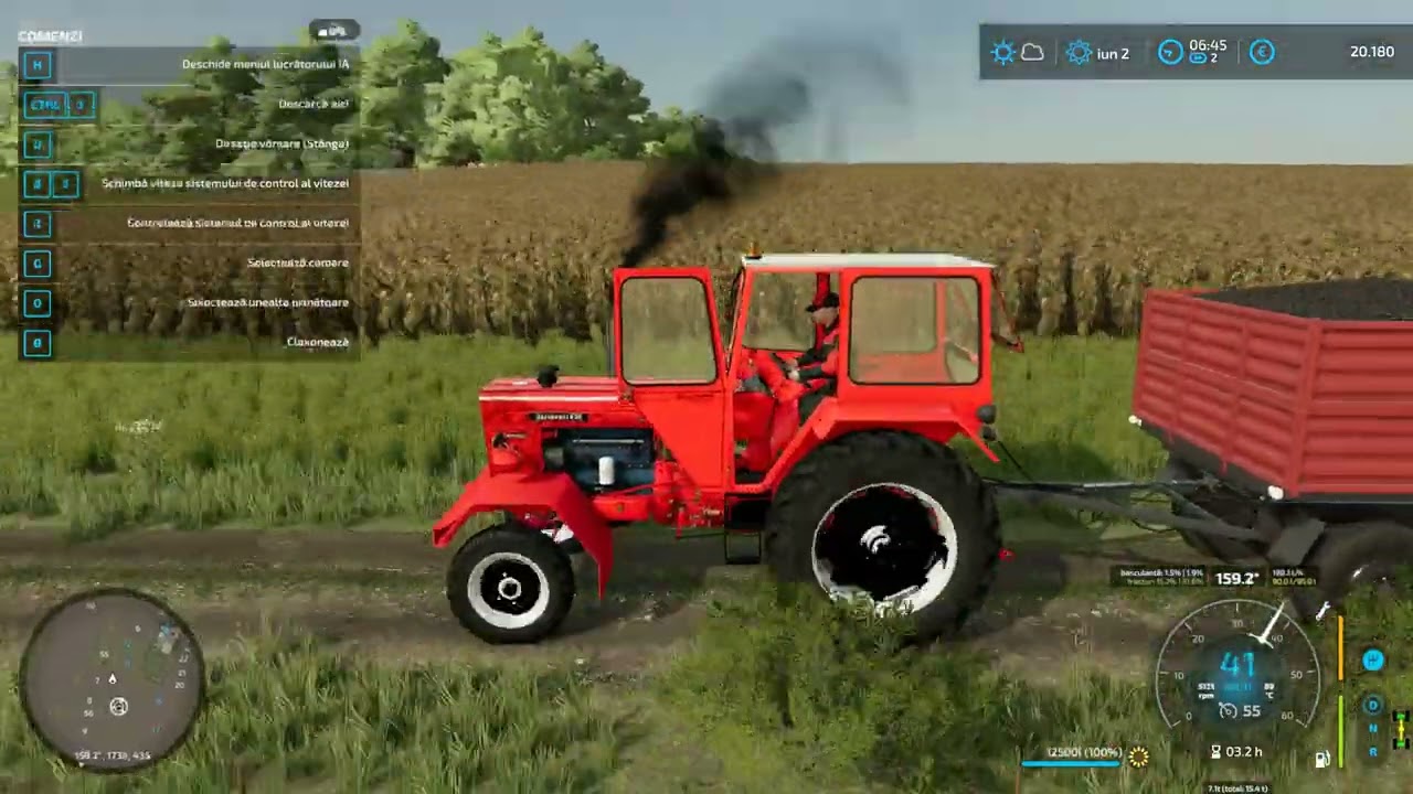 Fs 22 Cu Utb-ul la recoltat de floasrea soarelui