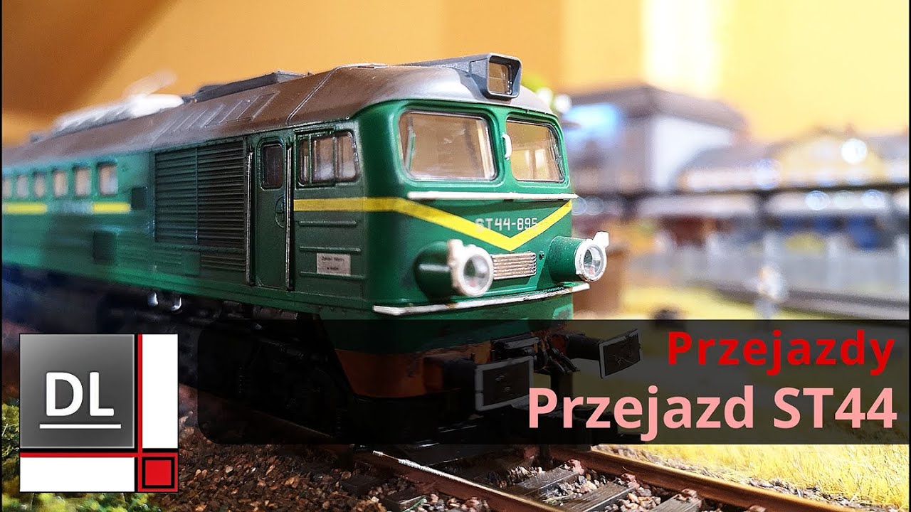 Przejazd ST44 PKP (M62) #Makieta #Roco #PKP #ST44 #DCC #M62