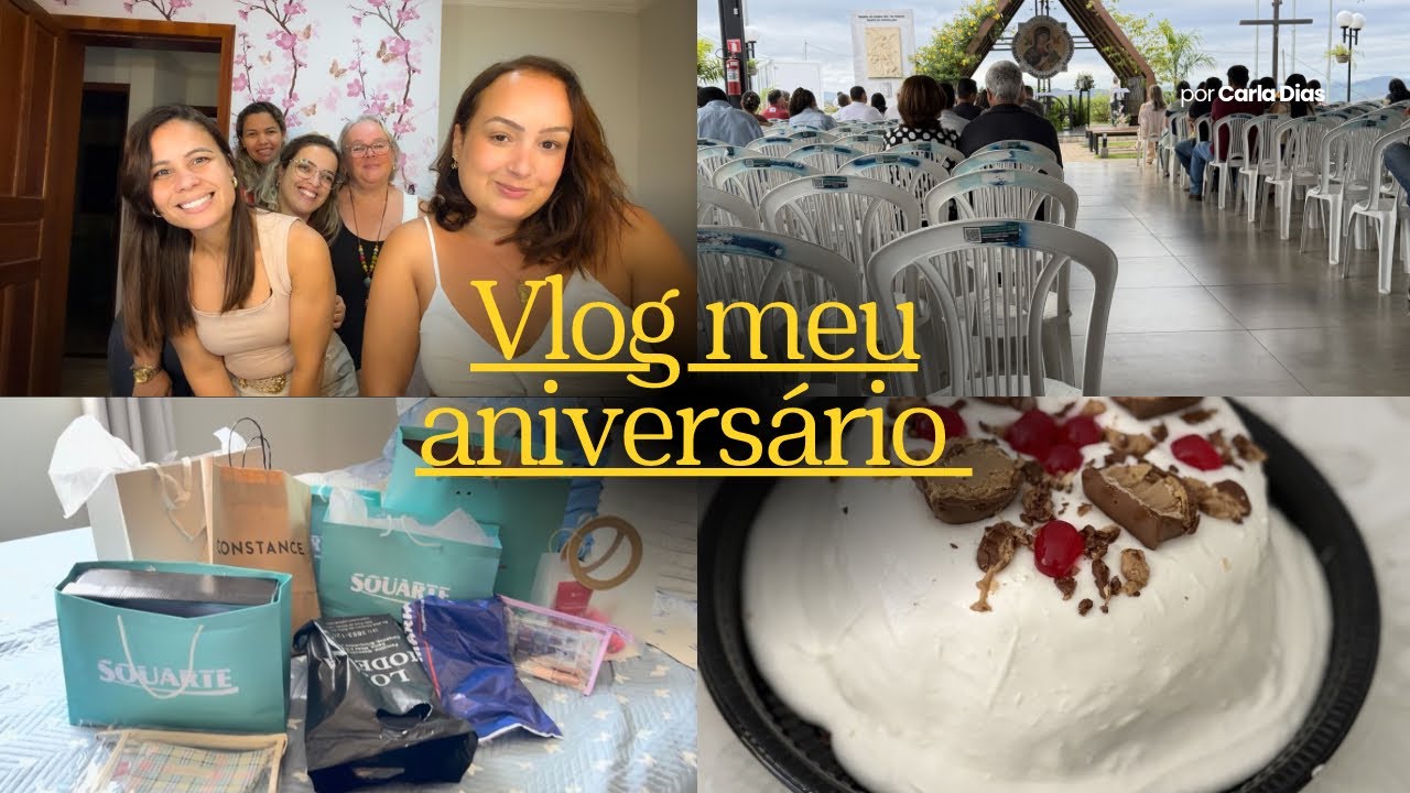 Vlog: Meu aniversário, comprinhas, meus presentes e muito mais! 