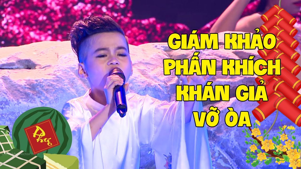 Giám khảo PHẤN KHÍCH, khán giả VỠ ÒA khi thí sinh nhí CẤT GIỌNG cực NỘI LỰC | Yêu Ca Cổ THVL