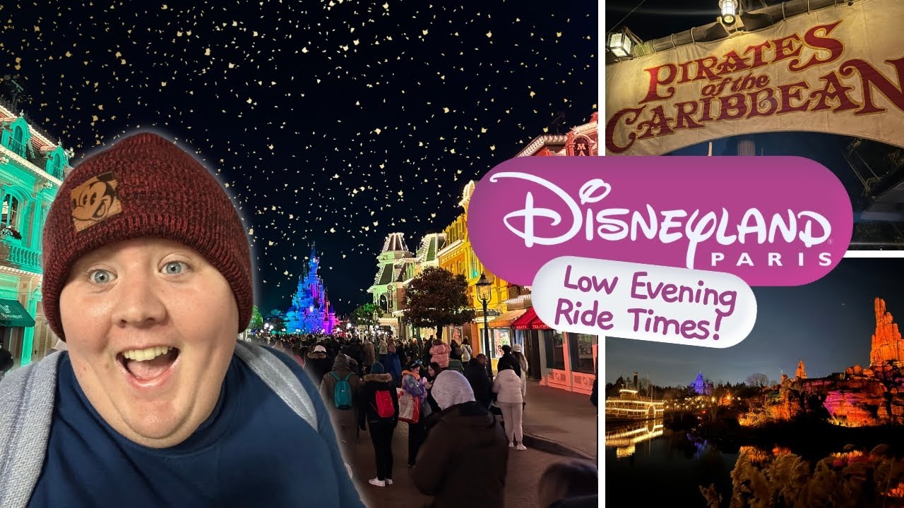 Disneyland Paris Solo Trip Vlog 7 | How Many Rides Can I Ride in the Last 2 Hours Before Park Close?