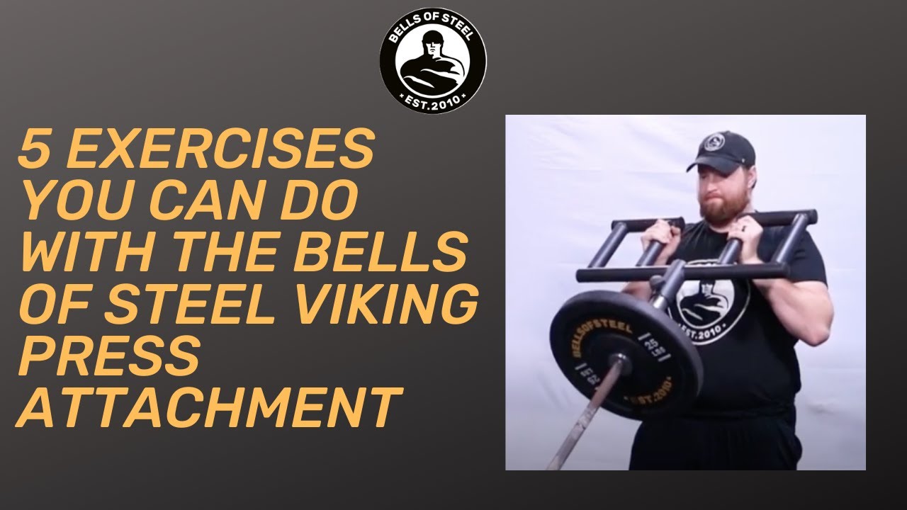 5 упражнений, которые можно выполнять с насадкой для пресса Viking Bells Of Steel