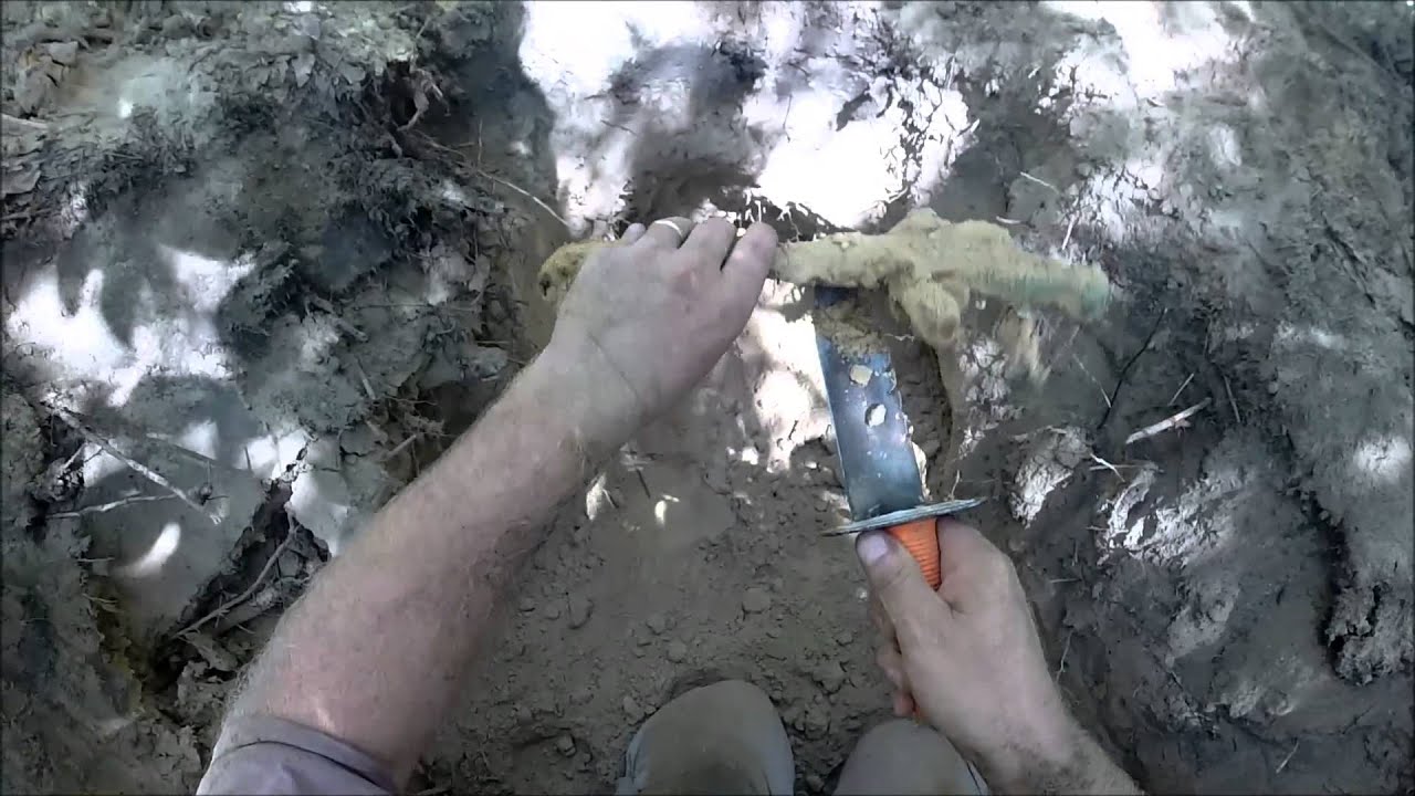 Digging A Loaded Hut In Stafford County