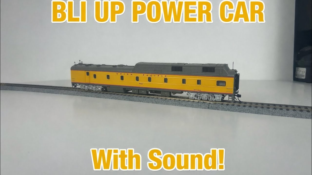 Product review of the broadway limited union pacific power car 