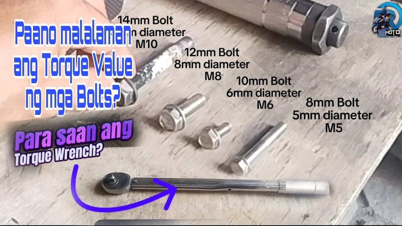 Paano malalaman ang Torque Value ng mga Bolts? Para saan Ang Torque Wrench at Paano gumamit nito?